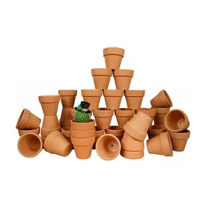テラコッタ鶏プランターMini Clay Pots Small Terracotta Pots Ceramic Pottery Planter Terra Cotta Flower Pot Succulents Nurser