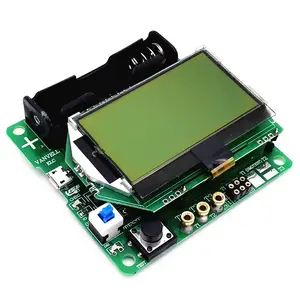 M328 Multi-functional Chargeable LCD Display Transistor Tester Diode Capacitance Inductor ESR LCR Meter with USB Interface
