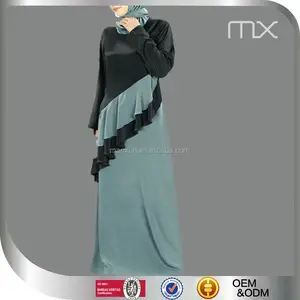 Islam Burka Pakaian Arab Burka Dubai Wanita Kaftan Gaya Dual Layer Kebaya Indonesia Baju Muslim