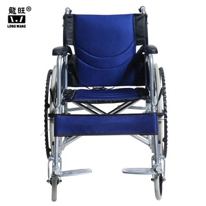 Sedia a Rotelle Manuale in Acciaio da 24 Pollici con Ruote Flessibili per Disabili, Thailandia - Product Image 2