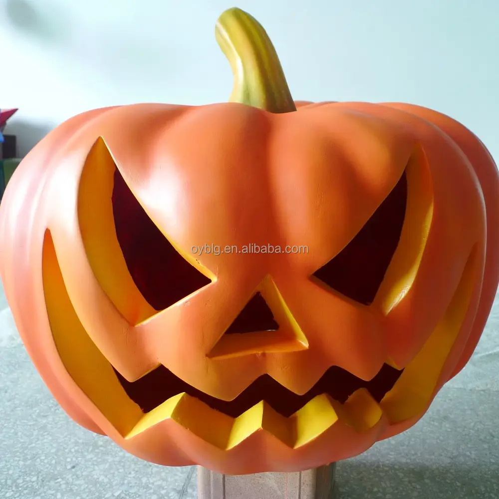 Offre Spéciale halloween thème décoratif en fibre de verre citrouille à vendre