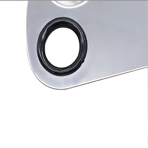 De acero inoxidable paleta de maquillaje de espátula Semi círculo de sombra de ojos de Color de esmalte de uñas paleta de mezcla de la <span class=keywords><strong>placa</strong></span> - Product Image 4