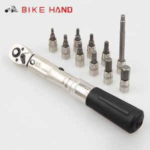 Kit d'outils de réparation de vélo BikeHAND, <span class=keywords><strong>clé</strong></span> <span class=keywords><strong>dynamométrique</strong></span> pour vélo 2-24NM, clés <span class=keywords><strong>Allen</strong></span> 3-10mm, jeu de douilles en acier jauge - Product Image 2