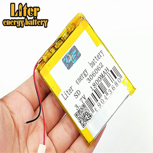 306060, 306062, 3,7 v 1800 mah li-3.7 v ultra slim battery s lipo battery 306060 1800 mAh for Battery notebook battery - Product Image 2