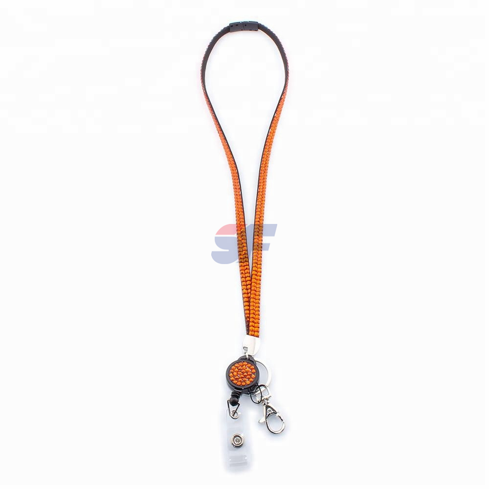 China Factory Wholesale Company Logo Printed Silicone Lanyards ID Card Certificate Accessories Image 5