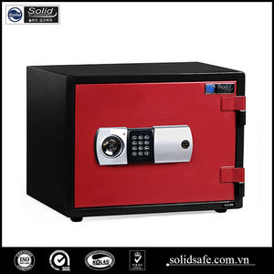 Coffre-fort en acier résistant au feu de haute qualité avec clé de verrouillage numérique électronique coffre-fort de dépôt ignifuge - Product Image 1