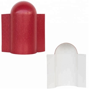 Carreaux autocollants d'angle décoratifs <span class=keywords><strong>pour</strong></span> le toit, carreaux ASA/PVC, planche clignotante - Product Image 3