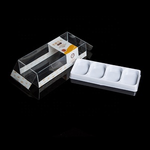 Thân Thiện Với Môi Trường Cấp Thực Phẩm Dùng Một Lần Rõ Ràng Nhựa Cheese Cake Box Bao Bì Bánh <span class=keywords><strong>Container</strong></span> Với Insert Tray - Product Image 4