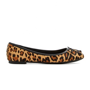 Wholesale Cheap Leather Ballet Shoes Ballerina Slip on <strong>Leopard</strong> Women <strong>Flat</strong> Shoes Ballet <strong>Flats</strong> - Product Image 4