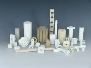 Moldes de cerâmica em forno a vácuo peças cerâmicas de alumina