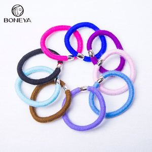 Durable <span class=keywords><strong>scrunchies</strong></span> pelo al por mayor Goody color caramelo lazos del pelo para los arcos del pelo de <span class=keywords><strong>las</strong></span> muchachas - Product Image 5