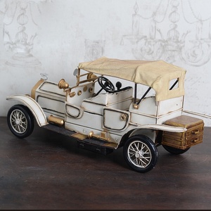 1911 американский стиль лофт, винтажная железная модель в масштабе 1:12, игрушечный автомобиль, винтажное украшение, античные старые металлические поделки для дома и офиса, Декор - Product Image 4