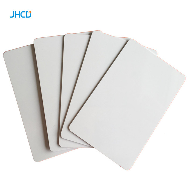 13.56mhz Thermal Print Inkjet Printable F08 Chip Nfc 213 215 216 Chip Matte White Blank Pvc Plastic Nfc Card