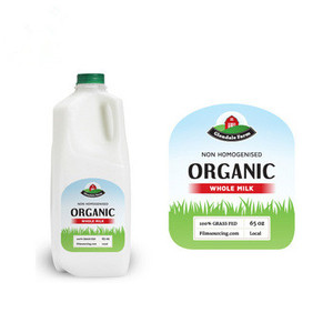 <span class=keywords><strong>Étiquette</strong></span> d'emballage de bouteille de lait PET personnalisée impression d'<span class=keywords><strong>étiquette</strong></span>s industrielles huile d'olive snacks de pizza aliments pour animaux de compagnie forte adhérence - Product Image 2