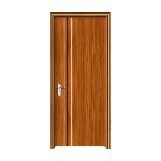 Composite Natural Teak Wood Door Skin Models African Mahogany Doors Design Raw Material