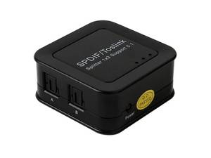 Divisor de <span class=keywords><strong>audio</strong></span> óptico SPDIF TOSLINK de calidad superior <span class=keywords><strong>digital</strong></span> 1 en 3 salidas divisor de <span class=keywords><strong>audio</strong></span> para amplificador de altavoz barra de sonido - Product Image 4
