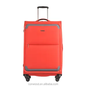 Conwood lower price and high quality soft trolley luggage bag trolley