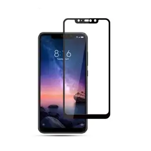 לxiaomi עבור Redmi הערה 6 פרו מזג זכוכית 0.33mm 2.5D מעוקל מסך מגן עבור Redmi Note6