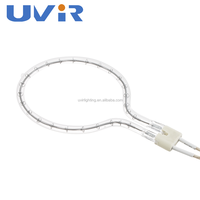 Aangepaste Grootte Verwarmingselement Elektrische Kachel Onderdelen Infrarood Verwarming Lamp Red Ruby Buis