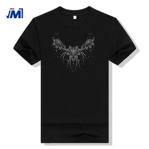 10,5 "W * 10" H Hot Fix Rhinestone Transferencia de calor Bling Escote - Product Image 2