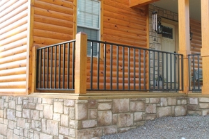 Al aire libre de hierro forjado barandillas <span class=keywords><strong>para</strong></span> Balcón de aluminio diseño terraza barandilla diseños - Product Image 2