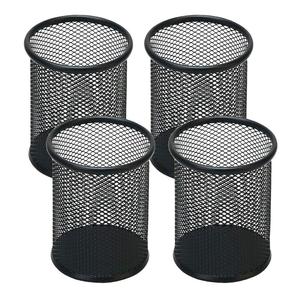 China Office Sample Black Powder Coated Office Desk <strong>Desktop</strong> Metal Mesh Pen Holder <strong>for</strong> Office <strong>Organizer</strong> - Product Image 3