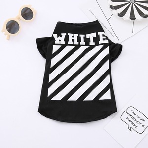 <strong>Funny</strong> Summer Cotton T-Shirts Wholesale Logo Customize Matching Dog and Owner <strong>Clothes</strong> - Product Image 4