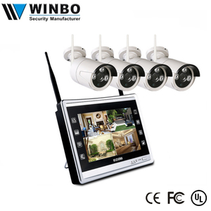 HDD карты памяти 9 "TFT-LCD сенсорный экран 2.4 г беспроводной Wi-Fi <span class=keywords><strong>NVR</strong></span> Открытый комплект камеры