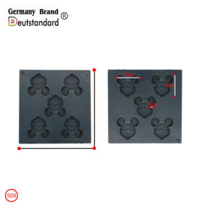 Machine à gaufres électrique <span class=keywords><strong>Mickey</strong></span> mouse, w, machine pour fabriquer des gaufres, Snack en-cas - Product Image 3