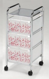 Carrito de plástico de 5 niveles con ruedas - Product Image 2