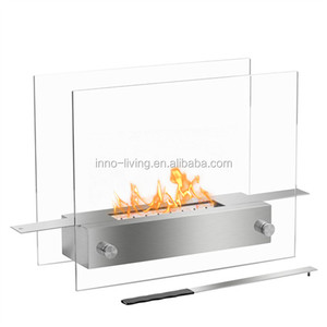 Cheminée au <span class=keywords><strong>bio</strong></span>éthanol en verre de style moderne pour table - Product Image 1