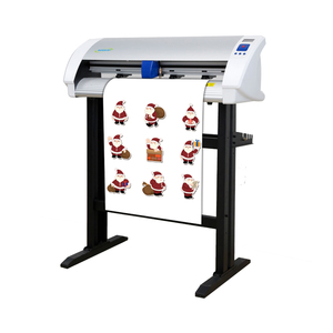 Plotter da Taglio Economico 24 Pollici 740mm Professionale per Vinile in Rotolo, per Insegne, Lettere e Cartellini in Carta Artigianale con Allineamento <span class=keywords><strong>a</strong></span> Punto Rosso - Product Image 1