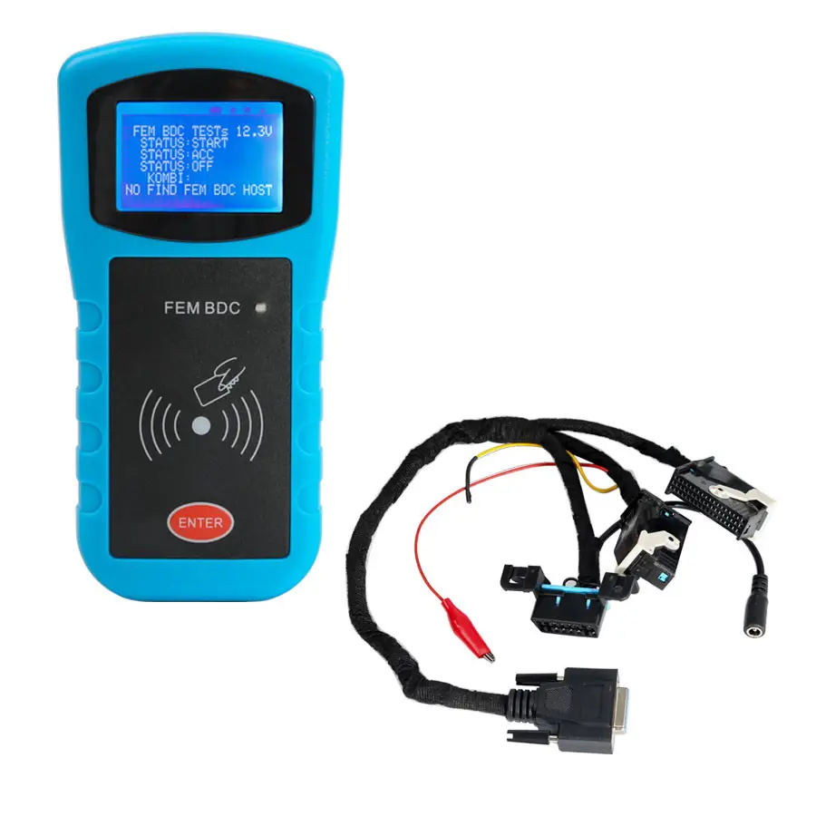 B MW FEM/BDC Key Programmer Data Desktop Test Platform for FEM/BDC Key and Program ECU Gearbox