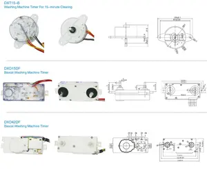 Çamaşır makinesi zamanlayıcı parçaları elektrikli çamaşır makinesi zamanlayıcı DXT15