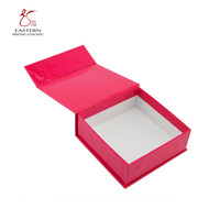 Boîte d'emballage couleur avec logo personnalisé, coffret cadeau magnétique pour bijoux, livraison gratuite