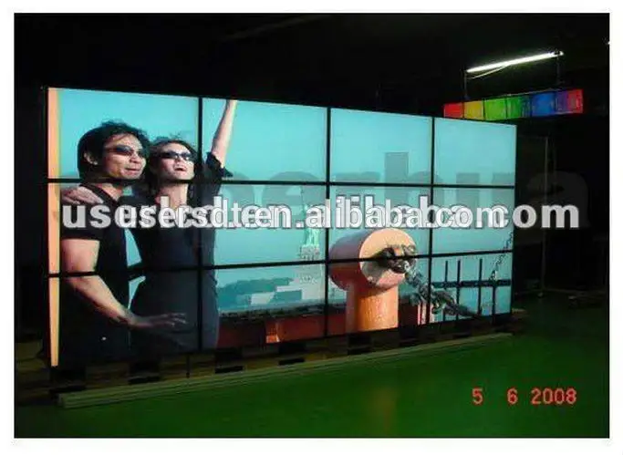 46 pulgadas full hd 1080p sin costura samsung panel 2x2 3x3 4x4 lcd video wall