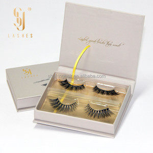 Scatola per ciglia finte con etichetta privata di ciglia di visone 3d personalizzate - Product Image 2