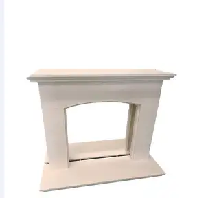 limestone fireplace mantel/limestone fireplace surrounds/freestanding fireplace surround