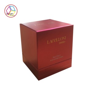 Boîte de base à couvercle ondulé en papier kraft personnalisée pour emballage cadeau pour nettoyant pour le visage, poudre libre, portefeuille et artisanat.