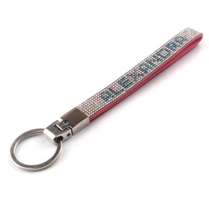 Llavero de Metal Colorido de Moda <span class=keywords><strong>con</strong></span> Pedrería, Llavero de Muñeca <span class=keywords><strong>con</strong></span> Logotipo Personalizado - Product Image 6
