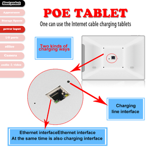 Quad Core android <span class=keywords><strong>tabet</strong></span> 10.1 pouce POE RJ45 tablet pc - Product Image 6