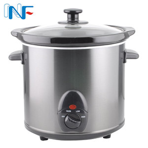 Nồi Điện Nấu Chậm 3.0QT, Nồi Đất Sét Tự Động Nấu Chậm Có Nắp Thủy Tinh Giảm Giá Mạnh - Product Image 4