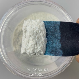 Bột Màu Xanh Ngọc Trai, Sắc Tố Ngọc Trai Óng Ánh, Hiệu Ứng Can Thiệp Bột MICA Cho Nhựa/Sơn/Mực - Product Image 2