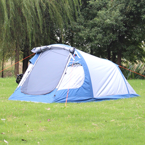 Harga murah <span class=keywords><strong>mini</strong></span> 2 orang berkemah tiup tenda untuk berkemah di luar ruangan - Product Image 4