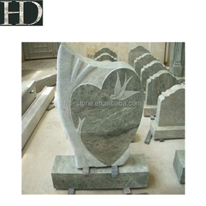 墓石記念花崗岩記念碑墓石シーウェーブグリーン花崗岩墓石 - Product Image 4