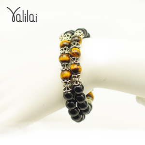 Haute Qualité hommes naturel <span class=keywords><strong>grenat</strong></span> <span class=keywords><strong>pierre</strong></span> bracelet - Product Image 4