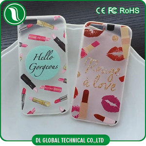 De gama alta de teléfono móvil accesorios para iphone 6 TPU bumper PC de <span class=keywords><strong>nuevo</strong></span> maquillaje cosmético caso para el iphone 6s - Product Image 1