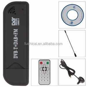Fabriek prijs USB FM + DAB + DVB-T + SDR Dongle STICK USB 2.0 Digitale TV Tuner