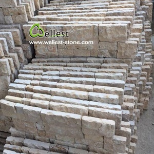 Sụt giảm Màu Be Travertine Đá Xếp Chồng Lên Nhau Cho Tường Bên Ngoài Tấm Ốp - Product Image 6