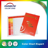 Impression couleur ombre livre fabrication brochures couleur de l'usine de peinture